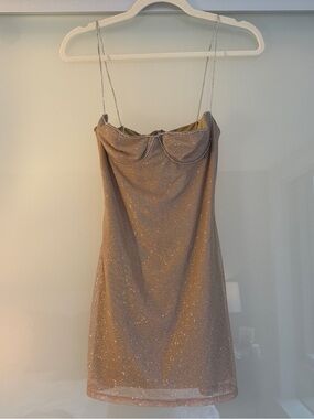 NEW Mirror Palais Fairy Dress in Diamond Sand size XS